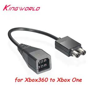 Xbox360-Xbox One 전송 커넥터용 2포트 AC 전원 공급 장치 어댑터 어댑터 변환기 케이블 수리 교체