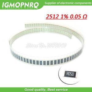 50PCS 2512 SMD 저항 1% 1W 0.05R ohm 50mR R050 IGMOPNRQ