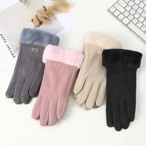 스마트폰 여성 캐주얼 터치 겨울 털장갑 털 장갑 중년 여자 겨울 터치 아줌마