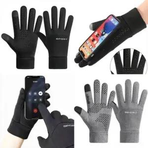 방한 겨울 스마트폰 터치 장갑 낚시 스포츠 등산 작업 논슬립 기모 방수 미