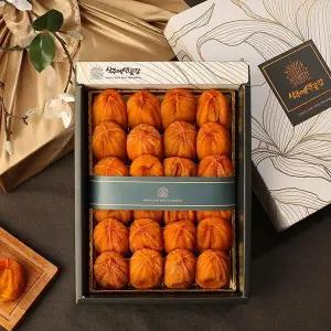 [자연맛남][보자기동봉] 상주 곶감 건시 1kg (22-29입) 선물세트