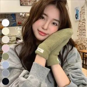 벙어리장갑 데일리장갑 털안감 여자 겨울 방한 보온