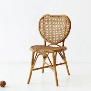 빈티지 라탄 의자 카페 인테리어 다용도 식탁의자