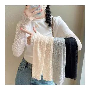 [하프클럽/]예쁘고 여성스러운 스판 레이스 쿨링 여성 팔토시