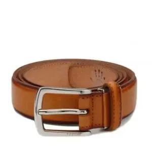 [하프클럽/]블랙왁싱 이태리카프 다크브라운 벨트