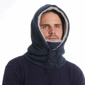 융털 남녀공용 겨울 기모 방한 후드 모자 넥워머 잡화 융털모자 방한 패션