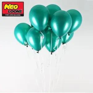 고품질 라운드형 네오텍스 25cm라운드풍선 에머랄드그린 25cm (WFKDAV1)