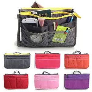 가방 정리 여행 듀얼지퍼 이너백 파우치 WFIQN10