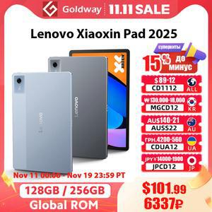 레노버 샤오신 패드 2025 11인치 태블릿 128GB/256GB ROM 미디어텍 디멘시티 6300 2.5K 90Hz 화면 돌비 애트모스 7040mAh 안드로이드
