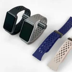 엔터콘 갤럭시핏3 스트랩 도트 마그네틱 디버클3실리루프 3포츠밴드 3시계줄 3줄 3트랩 3포츠 3실리