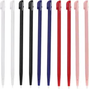 도구의 제왕 10Pcs 터치 스타일러스 펜 교체 닌텐도 2DS 팁 게임 콘솔 플라스틱 액세서리 95mm 지원