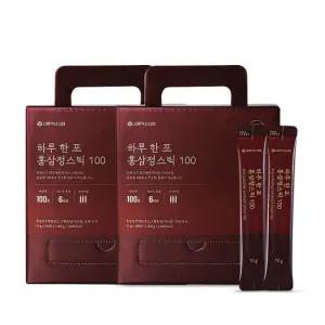 [eTV] 하루 한포 홍삼정스틱 100포 2세트 (선물세트)