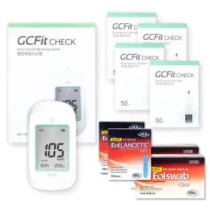 GC녹십자MS GC Fit 지씨핏 혈당계 +시험지200매+침210개+솜200매 혈당측정기