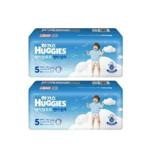 하기스 기저귀 2024 매직컴포트 썸머 5단계 44p X 2팩 BNS