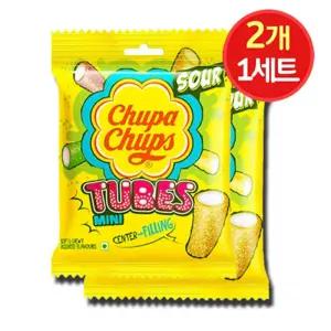 보람스마켓 츄파춥스 사워미니튜브 24GX2P 신맛젤리