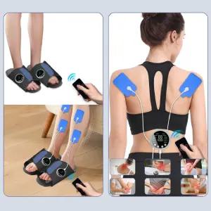 큐케어 EMS 발편한 슬리퍼형 저주파 발마사지기