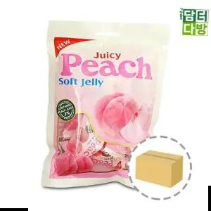 피치젤리 쥬시 피치 젤리 (24개입) 100g 1BOX