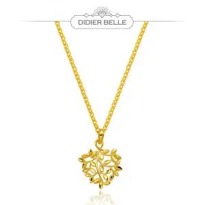 디디에벨라 24k 순금 월계수 나무 목걸이11.25g