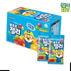 젤리 팔도 뽀로로 과일젤리 53g(12입)