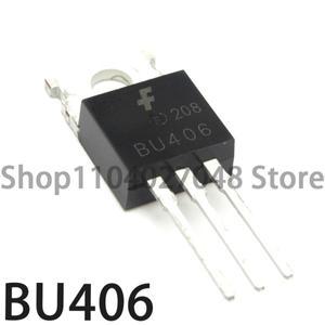 저주파 고출력 트랜지스터 고전압 스위치 튜브 TO-220 BU406 NPN   1개