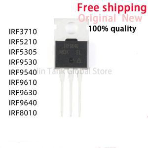 10PCS/몫 IRF3710 IRF5210 IRF5305 IRF9610 IRF8010