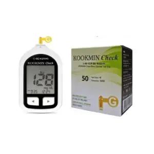 국민첵 혈당측정기+시험지200매+침200개+알콜솜200매 사용기한 2027년07월