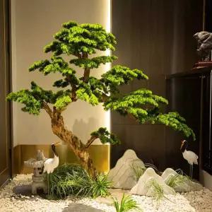 인테리어 조화나무 측백 나무 중정 사무실 조경 장식