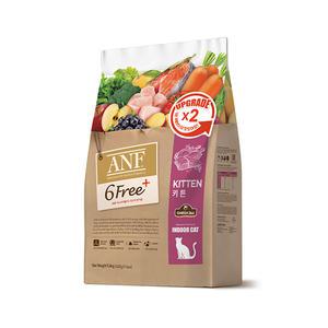ANF 6free 플러스 인도어 고양이사료 키튼, 5.6kg, 1개