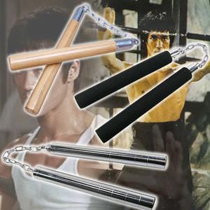 [수련단계별 쌍절곤] 수련용 금속.나무.스폰지.고무 재질/격투기호신제품권투글러브샌드백철봉목검