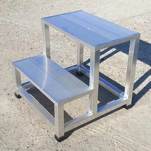 알루미늄 계단 /알루미늄 계단식발판작업발판 1단,2단,3단 수도권 당일퀵서비스가능