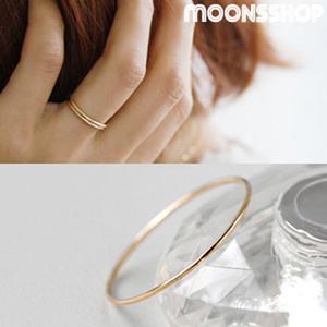 14K 골드반지 실반지 금 레이어드 애끼 실링 마디링 14K반지 1~25호 맞춤제작 커플링 우정반지 레이어드