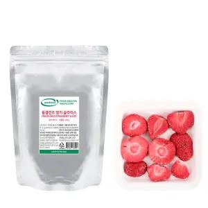 [딜라잇가든]동결건조 딸기 슬라이스 폴란드산 200g (소비기한 : 26.03.24)