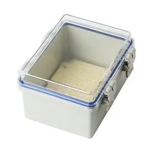 ABS 콘트롤박스 투명 150X200X120 하이박스 컨트롤 방수함 전기배선용 분전함