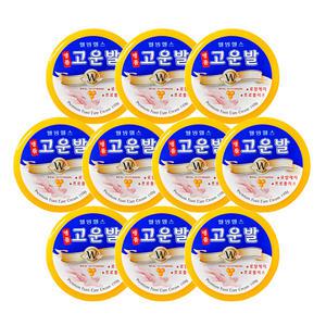 웰빙헬스 명품 고운발 크림 110g 10개 발각질 굳은살 풋케어