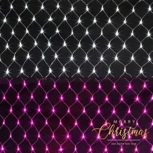 연결 LED 200구 그물네트 크리스마스트리 트리 전구