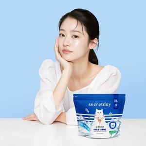 시크릿데이 썸머 생리대 마일드쿨 중형 12PX3팩 외 대형/입는생리대