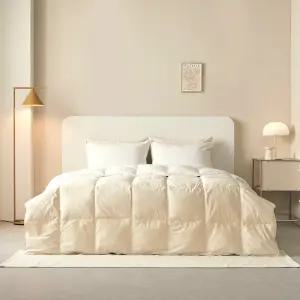 호텔침구 구스 다운10% 겨울 차렵이불세트 배색 6컬러 SS/Q/K