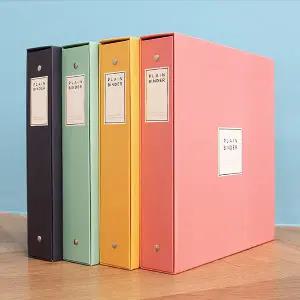 리코즈 플레인바인더 앨범 대용량 사진 접착 포켓 네컷 초음파 아기 포토북