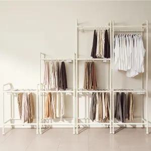 철제 이동식 바지걸이 행거 모음 카트형 트롤리