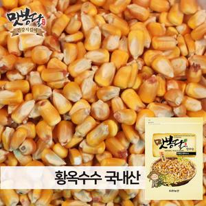 24년산 옥수수알 황옥수수 황옥 옥수수알 메옥수수 옥수수차 볶음용 국내산 1kg