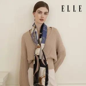 갤러리아 [엘르] 타임블럭 실크 스카프 SE839S307