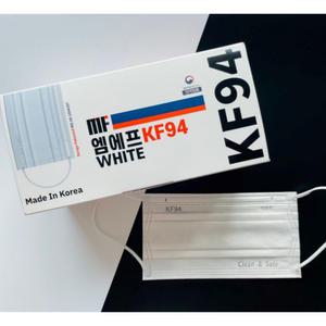 KF94 엠에프 황사방역 덴탈마스크 숨쉬기편한 얇은 마스크 화이트 벌크50매