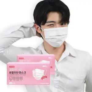 [인디에어마스크]셀온 KF-AD 비말차단 화이트 대형 마스크 300매 일회용 덴탈 국산