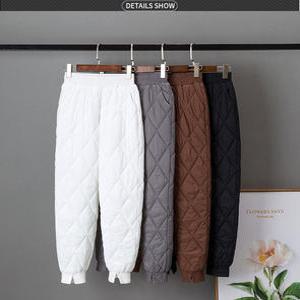 여성 솜바지 누빔 패딩바지 밍크 기모 융 TS158