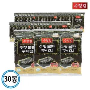 수정김 수정불판구이김 식탁김 15gx30봉 한박스