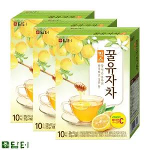 담터 꿀유자차 10T x3개