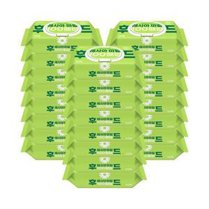 쌍용씨앤비 후레시아 마일드 물티슈 캡형 100매 X 24개