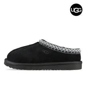 어그 UGG K 타스만 2 여성 겨울 방한 모카신 털슬리퍼 블랙 1019066K-BLK