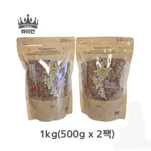 [하이칸] 국산 상황버섯쌀 특허 발아 현미 린테우스 상황쌀 SCI논문게재 TV 방영 1KG (500gx2)