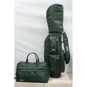 새상품 NEW 고급 경량원단 캐디백세트 아우디다크그린 고급스럽습니다